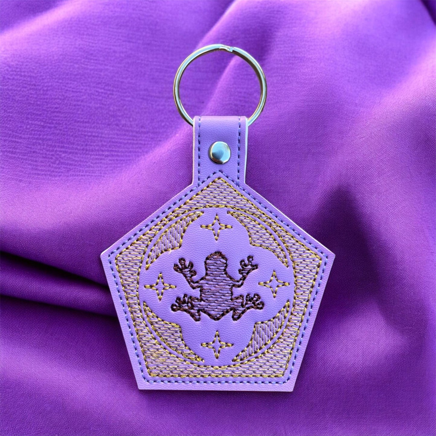 Frog Chocolate Keychain