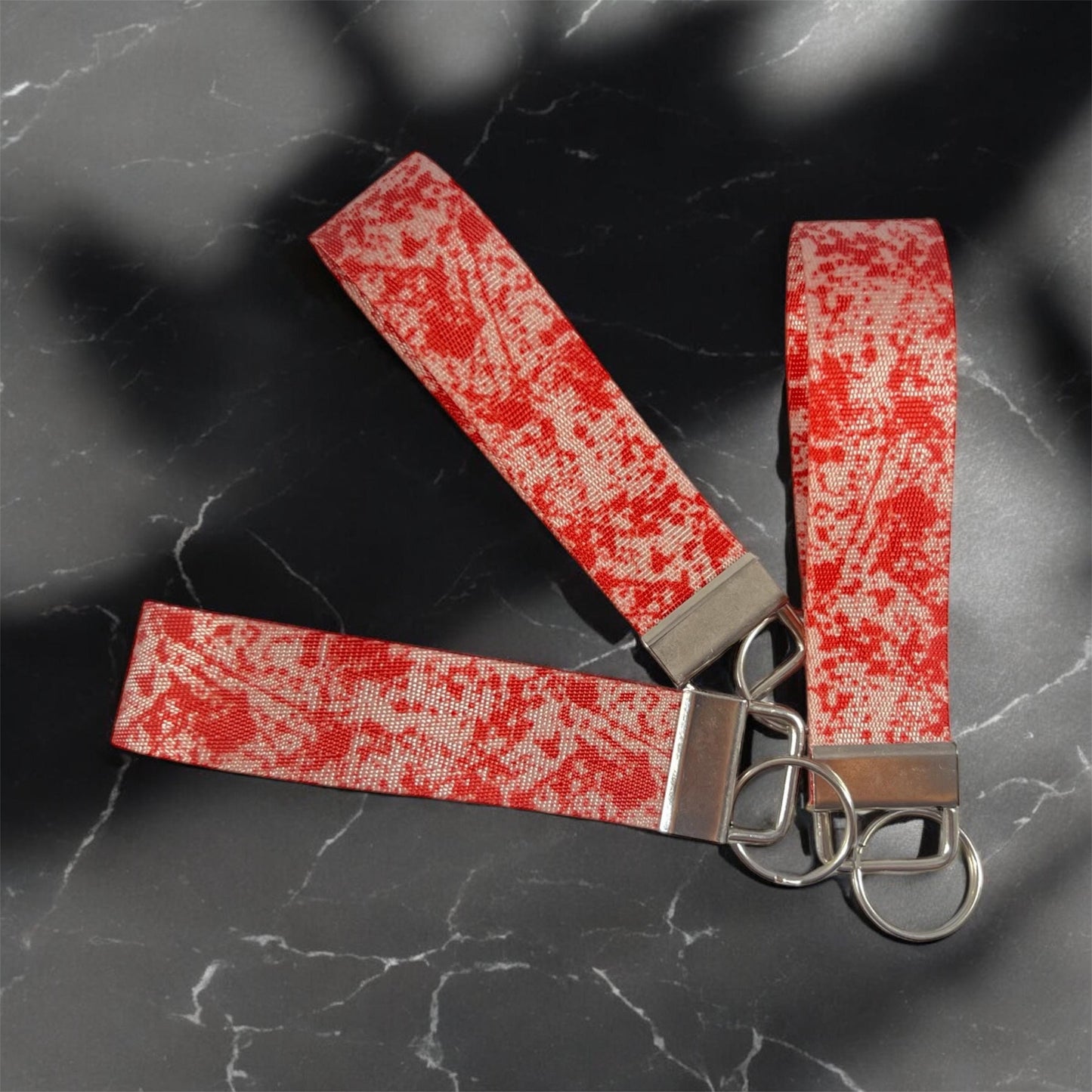 Blood Splatter Key Fob Keychain