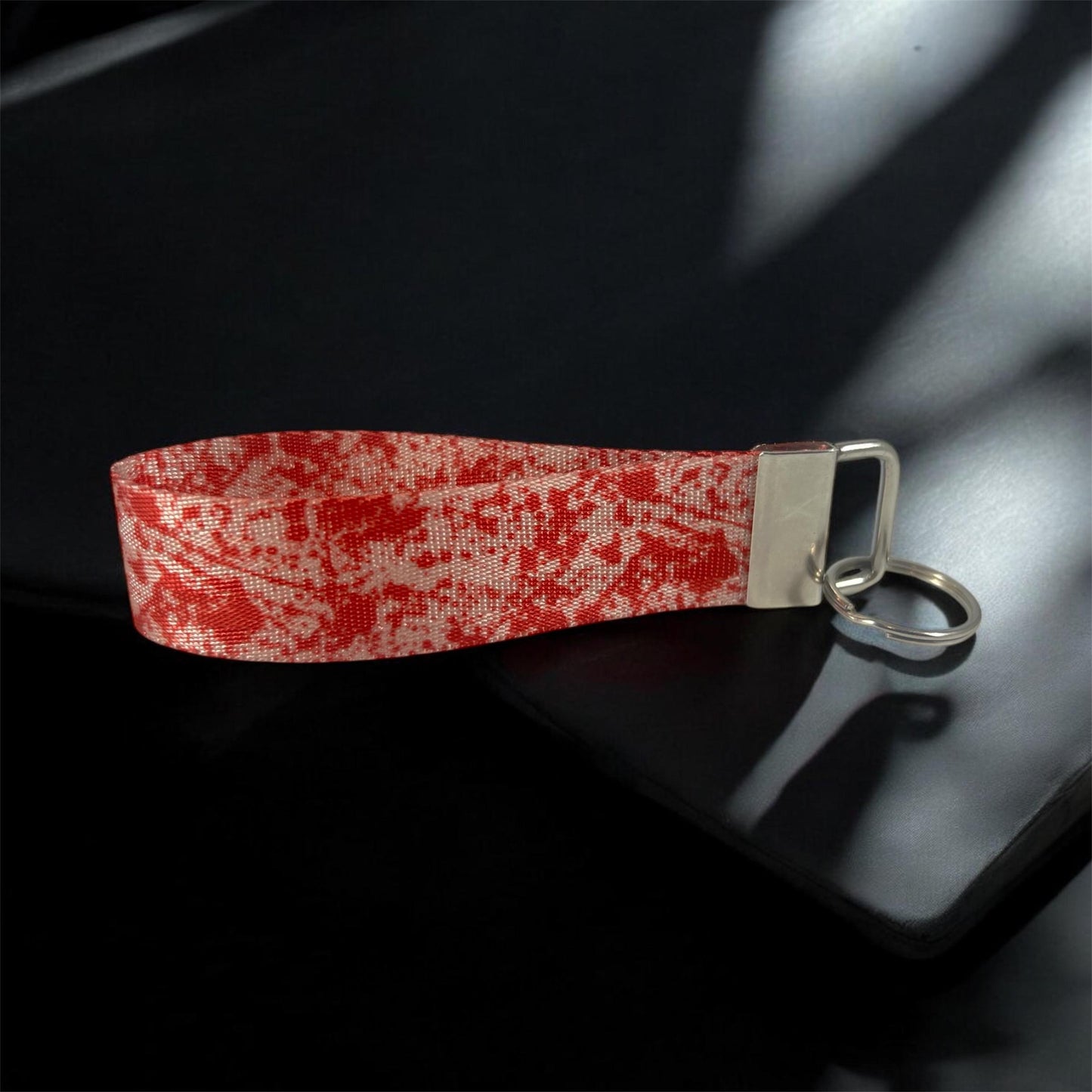 Blood Splatter Key Fob Keychain