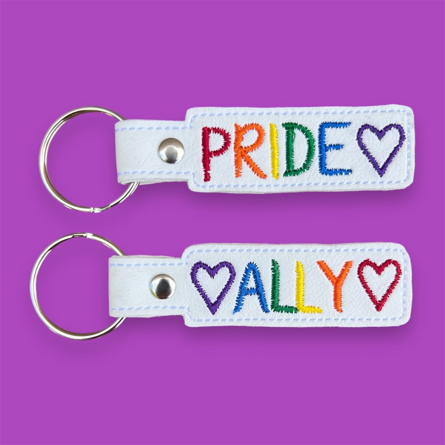 Pride Ally Keychain