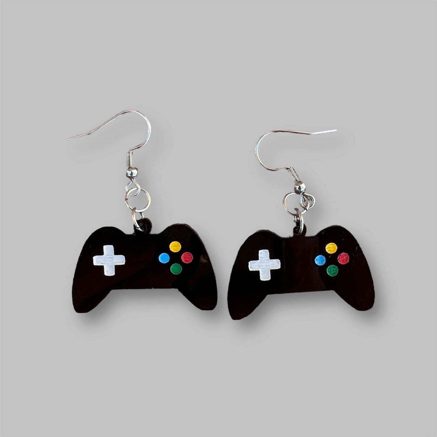 Video Game Controller Dangle Earrings