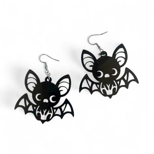 Kawaii Bat Dangle Earrings