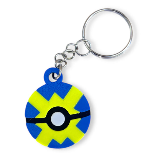 Poke Quickball Keychain