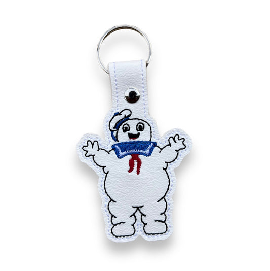 Marshmallow Man Keychain