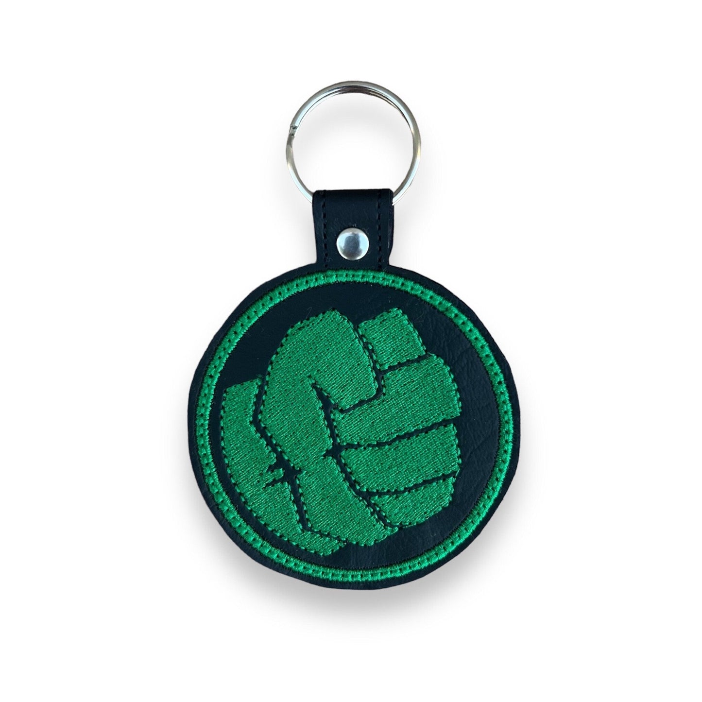 Angry Green Guy Keychain
