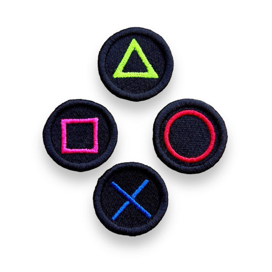 Video Game Controller Mini Patches