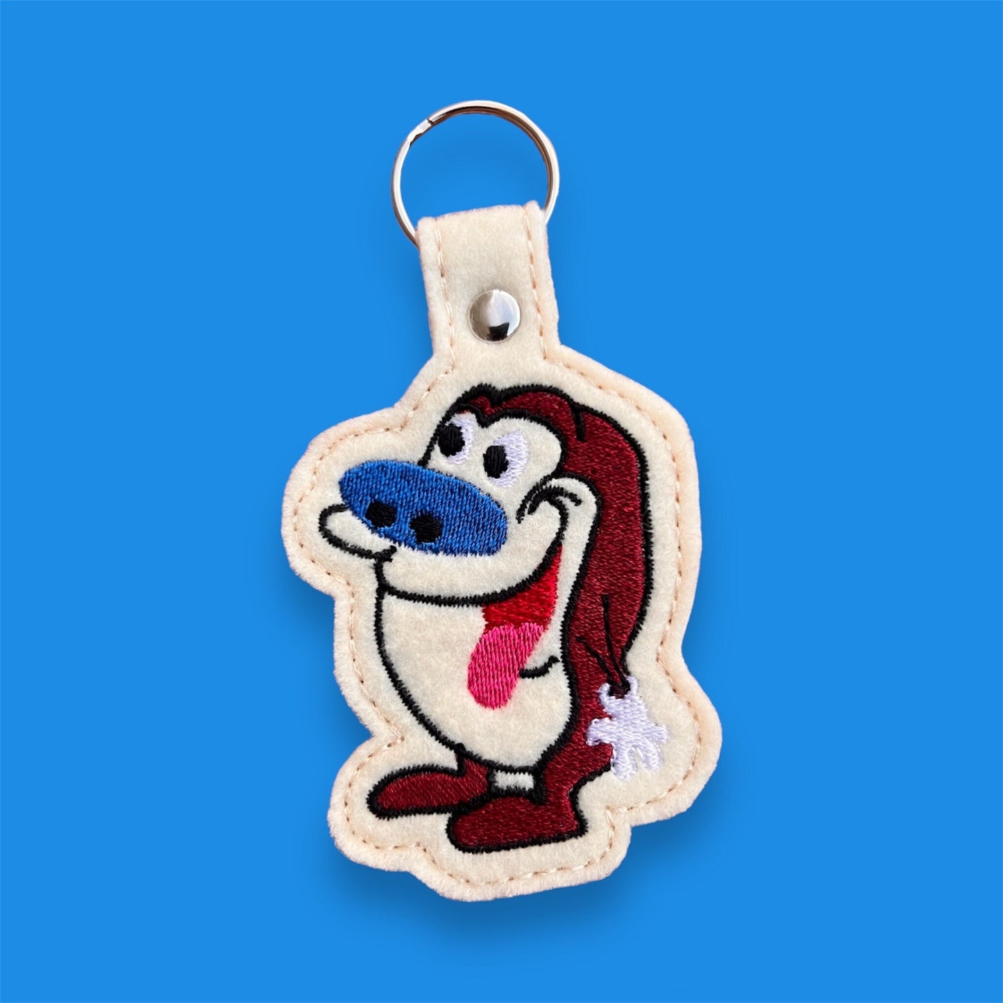 Stimpy Keychain