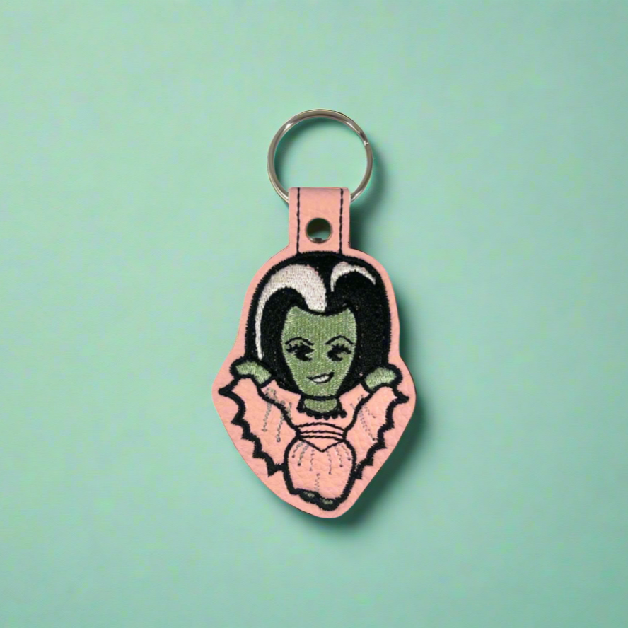 Monster Mom Keychain