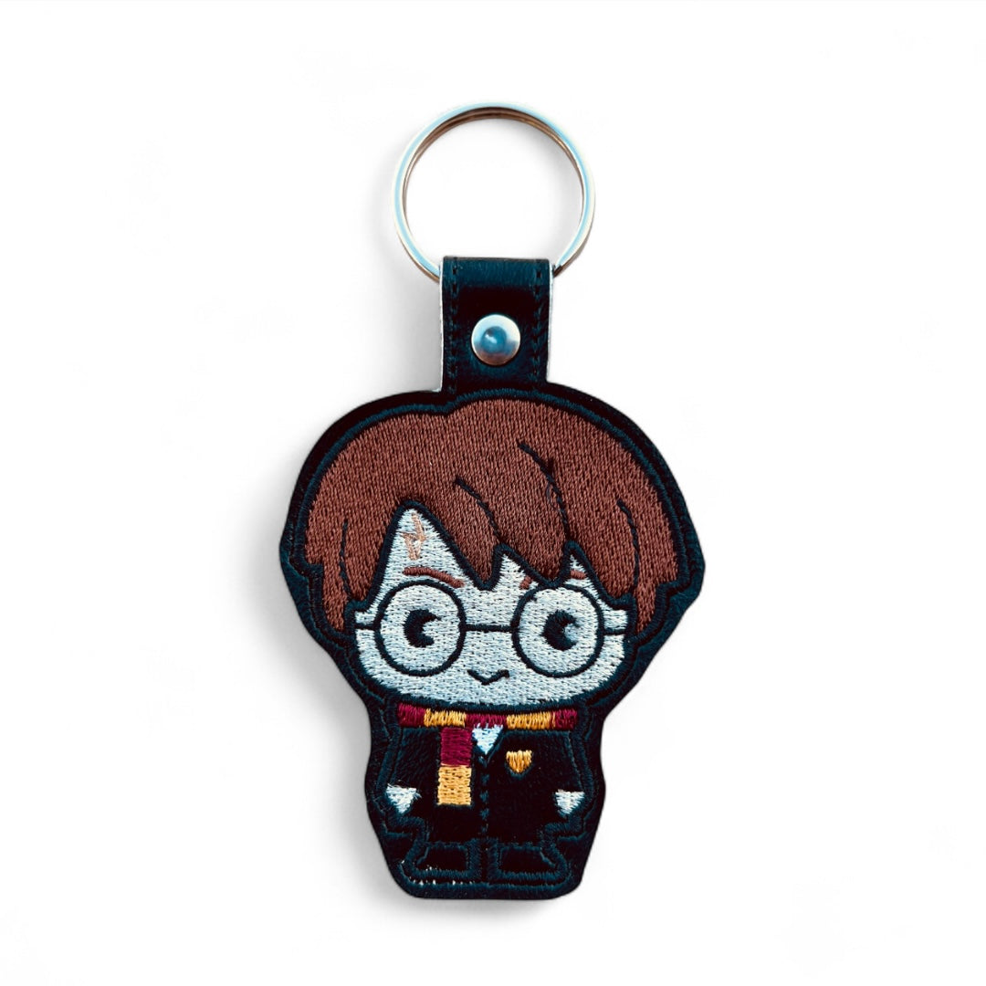 Spell Academy Glasses Boy Keychain