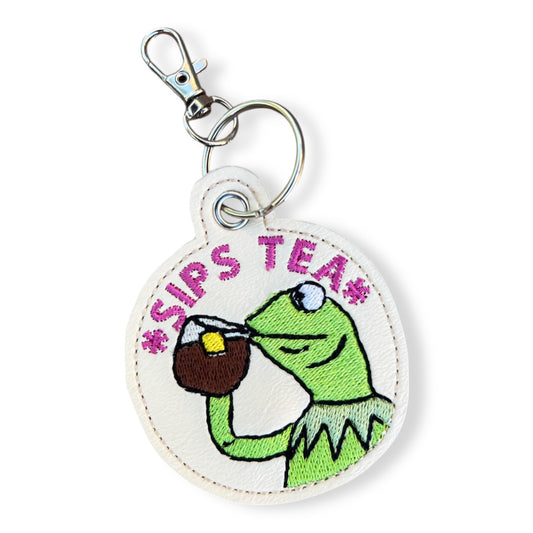 Spill the Tea Keychain