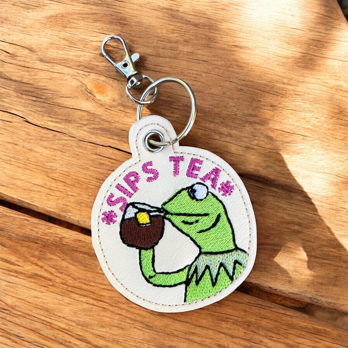 Spill the Tea Keychain