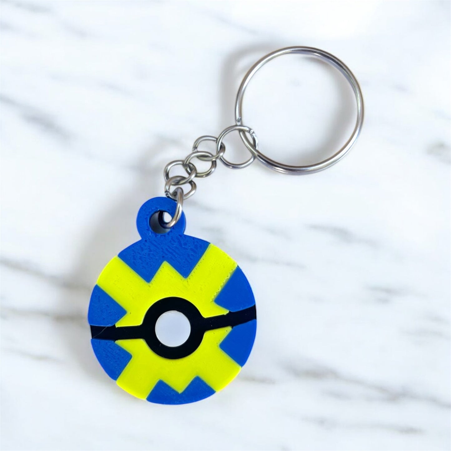 Poke Quickball Keychain