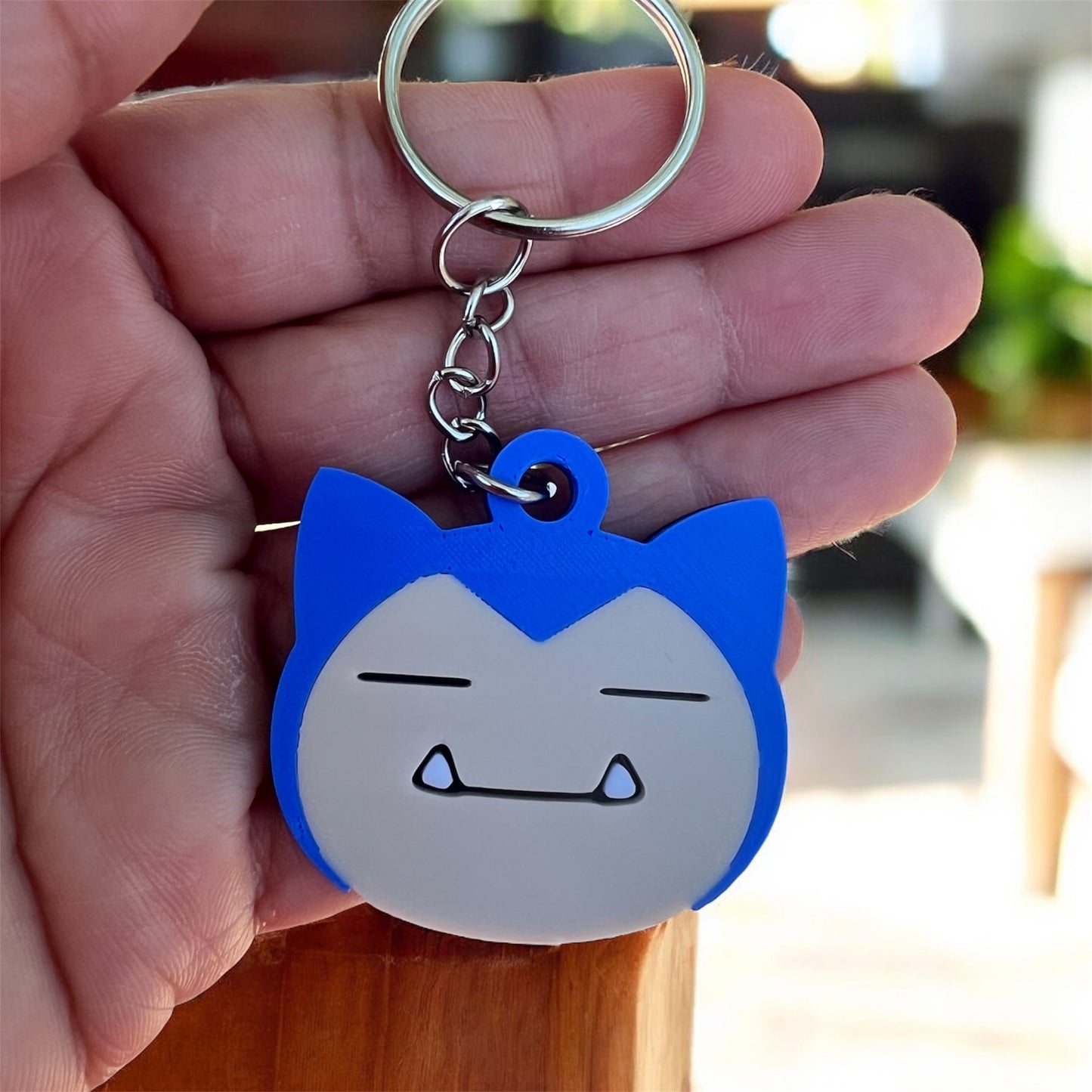 Snorlax Keychain