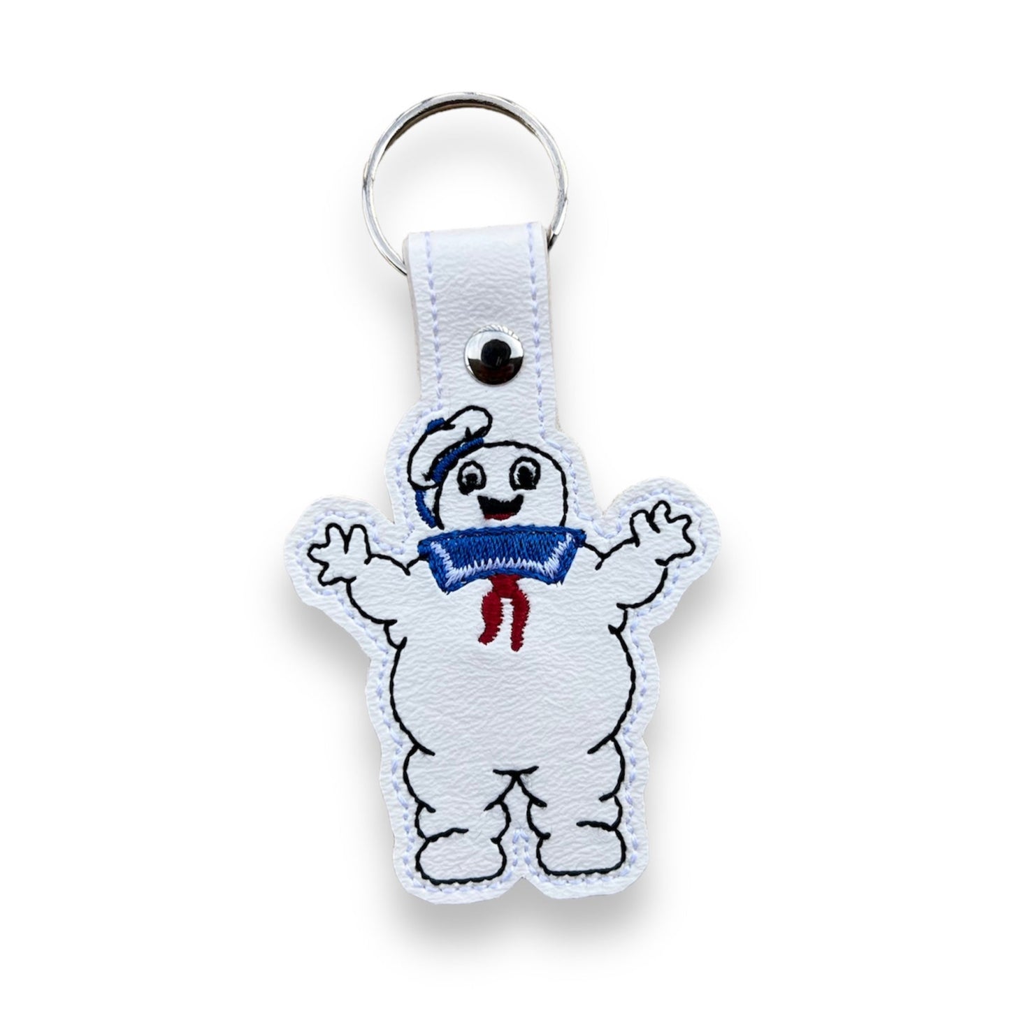 Marshmallow Man Keychain