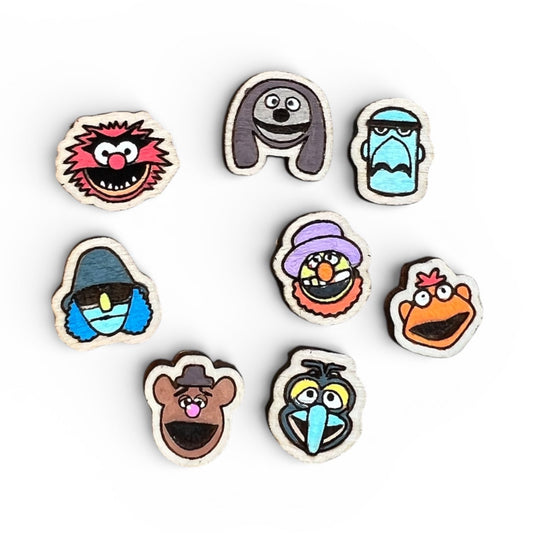 Monster Puppet Stud Earrings