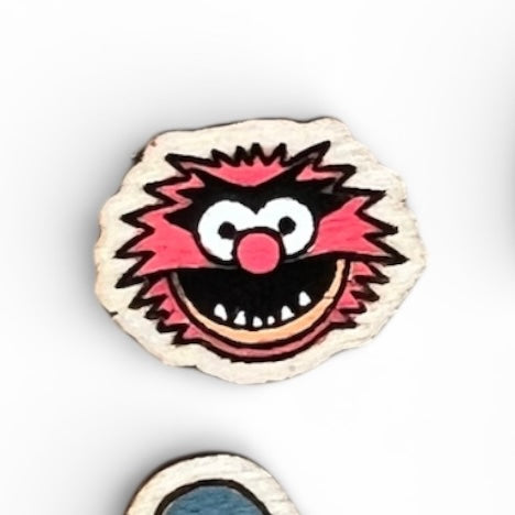 Monster Puppet Stud Earrings