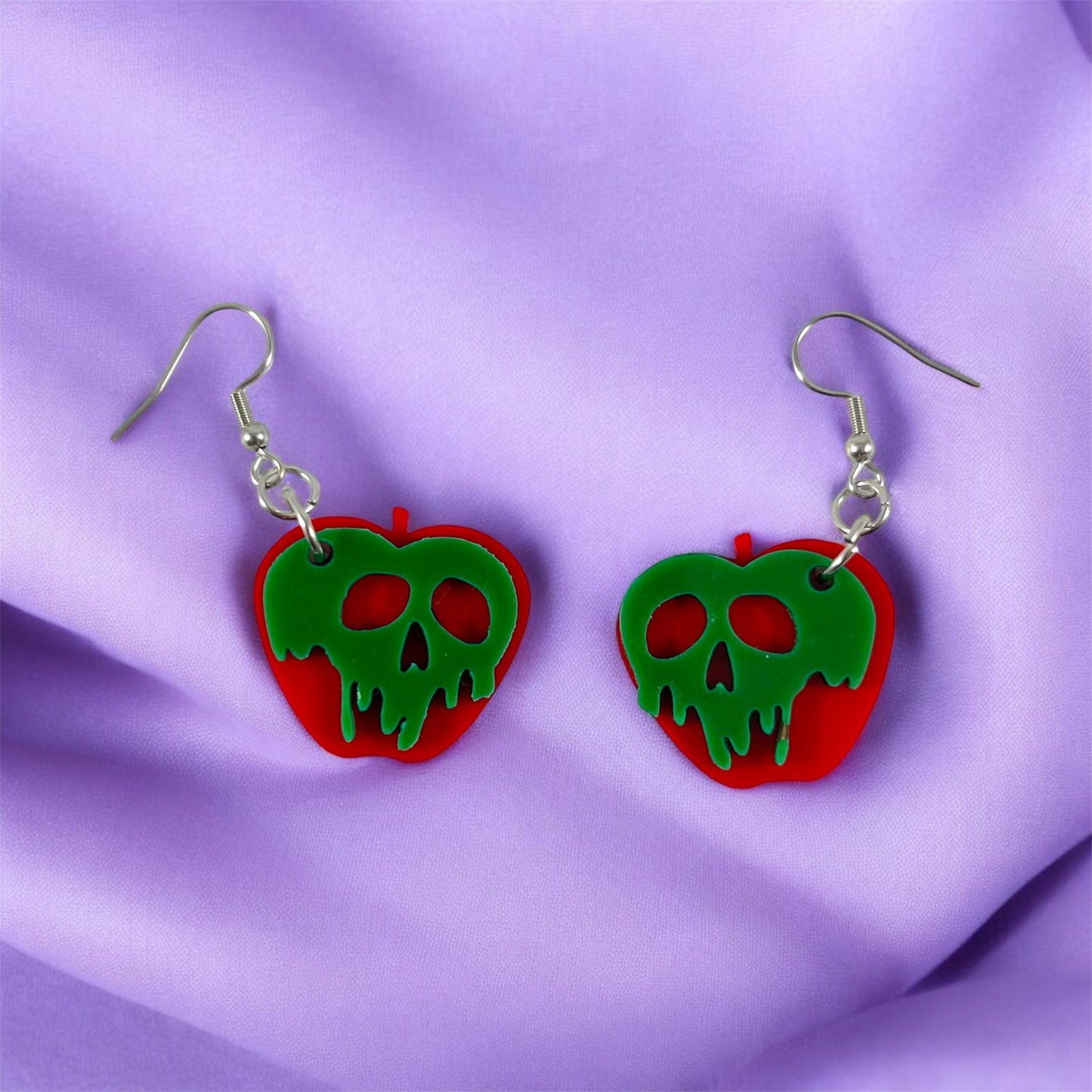 Poisoned Apple Dangle Earrings
